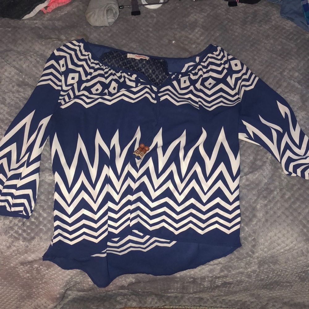 Chevron blouse